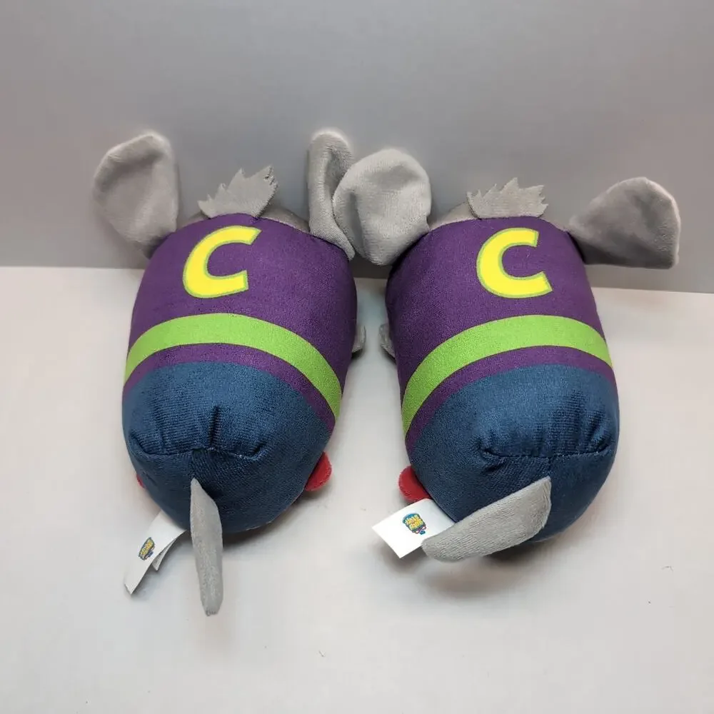 Lot of 2 Chuck E Cheese Plush Mouse 7